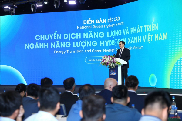 Theo Thứ trưởng Bộ Công Thương Nguyễn Sinh Nhật Tân, hiện có hơn 40 nước đã ban hành chiến lược phát triển hydrogen. Ảnh: Lê Tiên