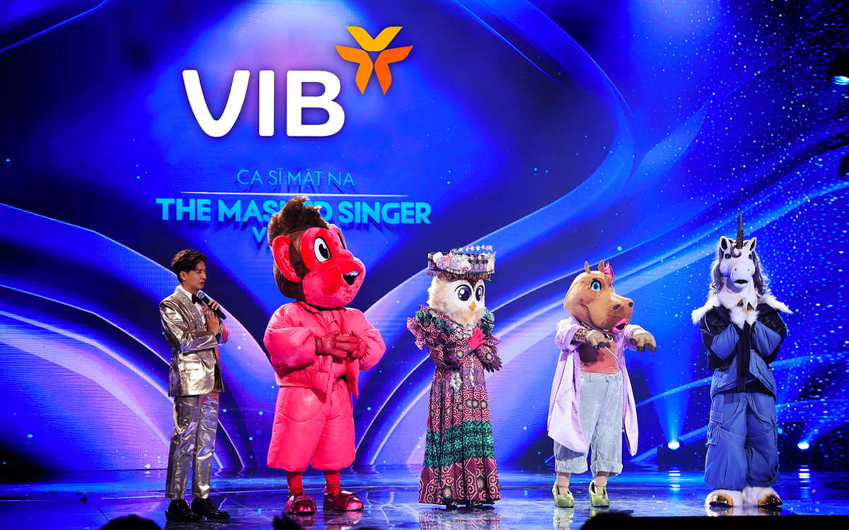 VIB đồng h&agrave;nh xuy&ecirc;n suốt đến m&ugrave;a thứ 2 của chương tr&igrave;nh Ca sĩ mặt nạ. Ảnh: VIB
