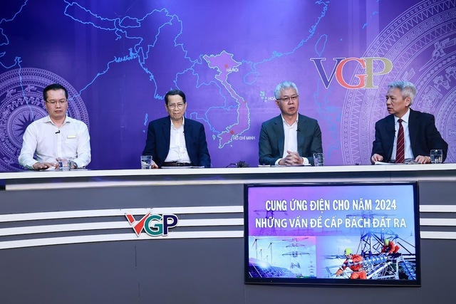 Cổng Thông tin điện tử Chính phủ đã tổ chức Toạ đàm "Cung ứng điện cho năm 2024 – Những vấn đề cấp bách đặt ra" ngày 7/11. Ảnh: VGP
