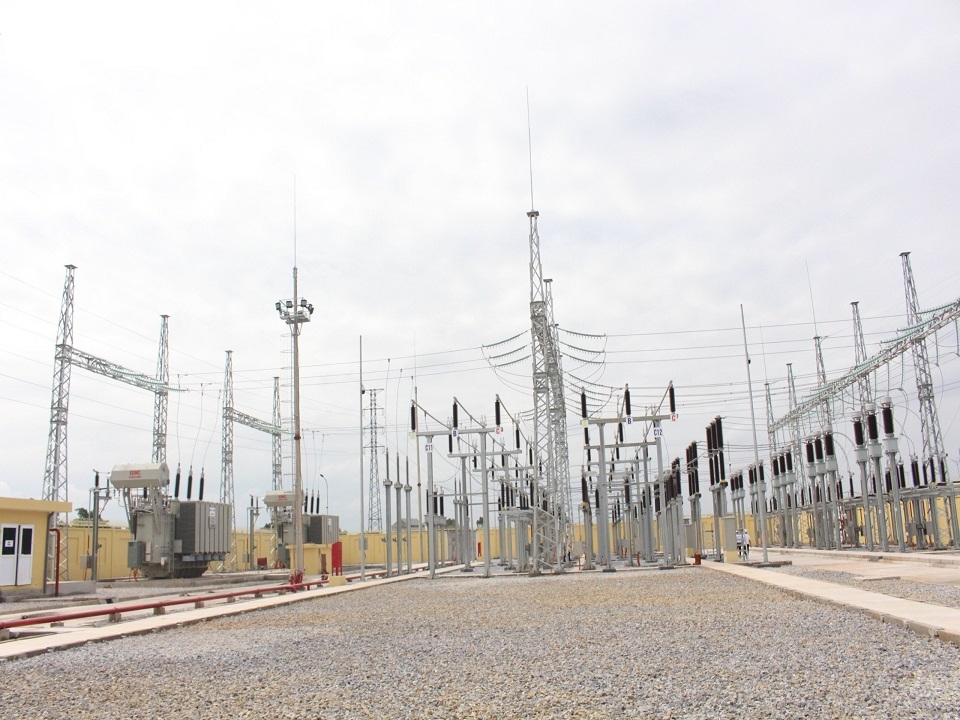 Toàn cảnh TBA 110kV Yên Bình 8, tỉnh Thái Nguyên