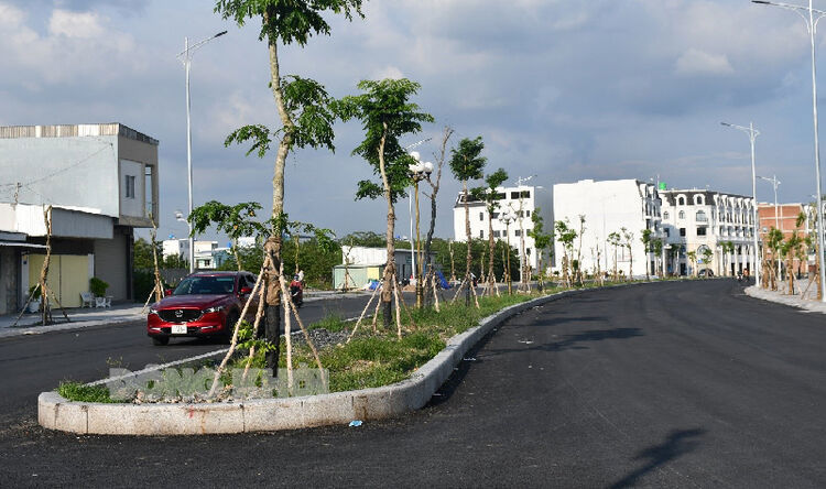Một góc đô thị TP. Bến Tre. Ảnh: Hữu Hiệp
