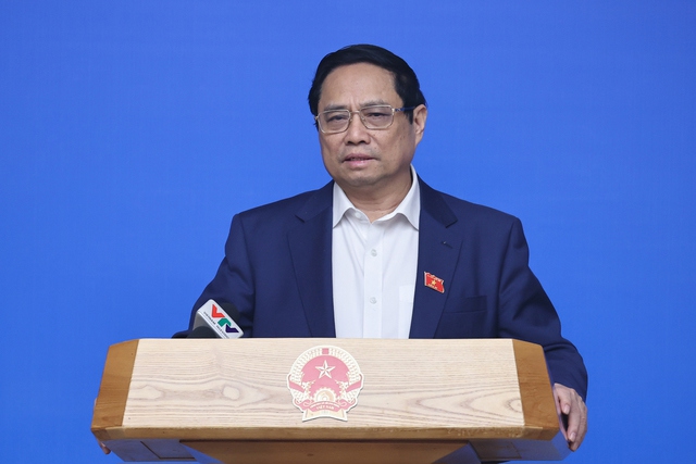 Thủ tướng Chính phủ Phạm Minh Chính phê bình các bộ, cơ quan, địa phương có tỷ lệ giải ngân thấp.