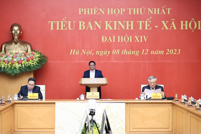 Phiên họp lần thứ nhất của Tiểu ban Kinh tế - Xã hội sẽ thảo luận, xem xét và thống nhất nhiều nội dung quan trọng - Ảnh: VGP/Nhật Bắc