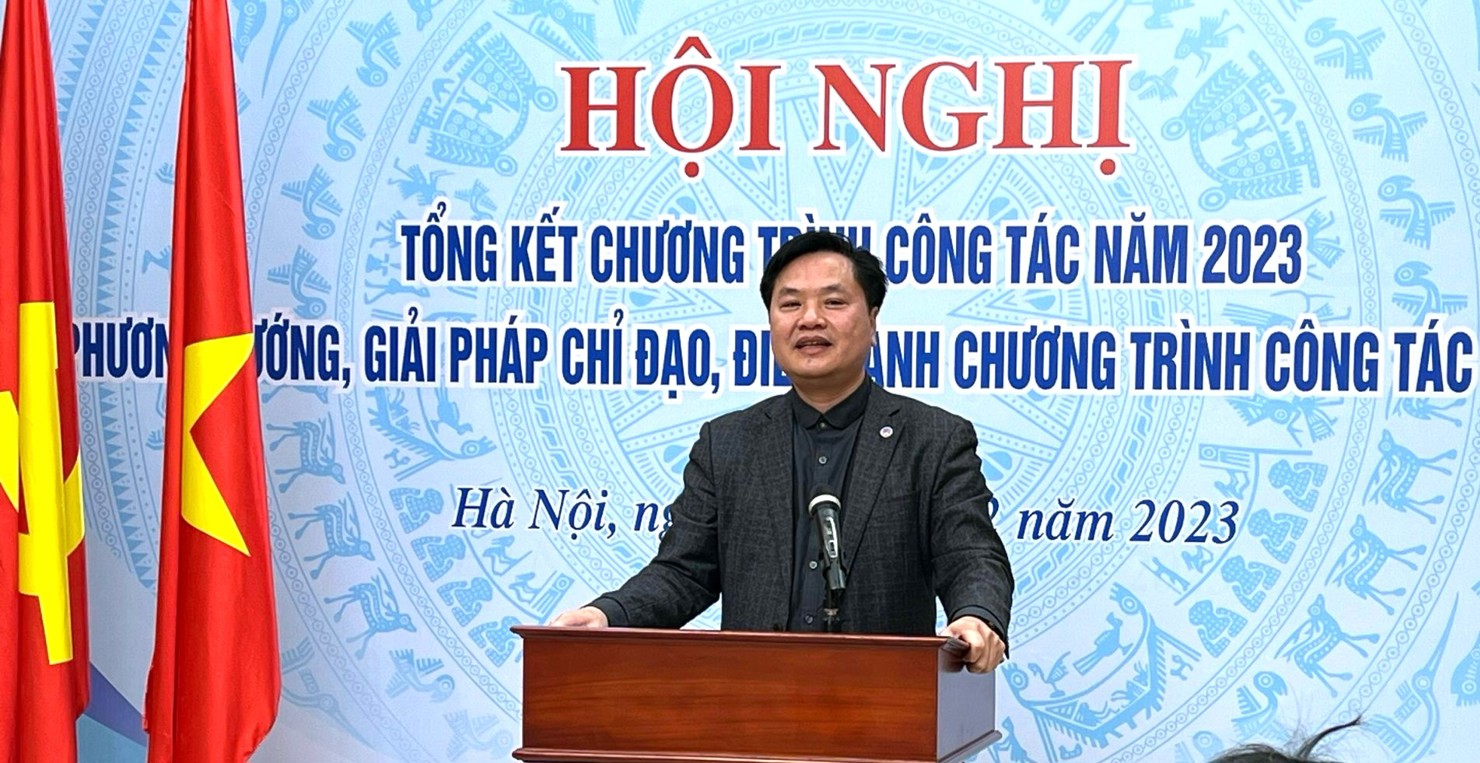 Ông Dương Bá Đức – Vụ trưởng Vụ Đầu tư phát biểu tại Hội nghị.