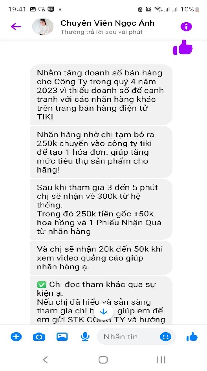Dính bẫy lừa đảo tặng quà 0 đồng, tài khoản 'bay' tiền tỷ - Ảnh 1
