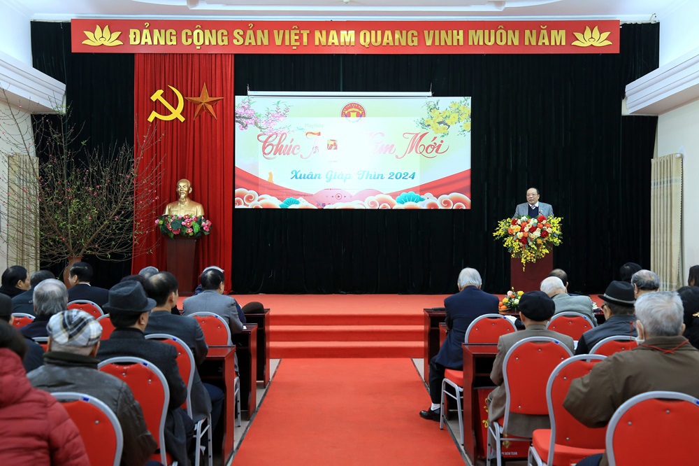 Quang cảnh buổi gặp mặt. Ảnh: Văn Trường