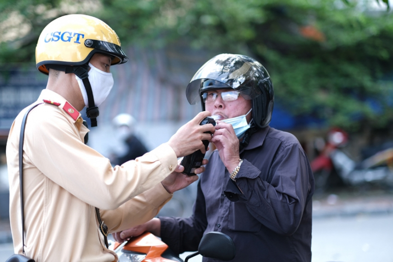 Trong 7 ng&agrave;y Tết Nguy&ecirc;n đ&aacute;n năm 2024, lực lượng cảnh s&aacute;t giao th&ocirc;ng đ&atilde; ph&aacute;t hiện, xử l&yacute; 29.099 trường hợp vi phạm nồng độ cồn. Ảnh minh họa: ITN