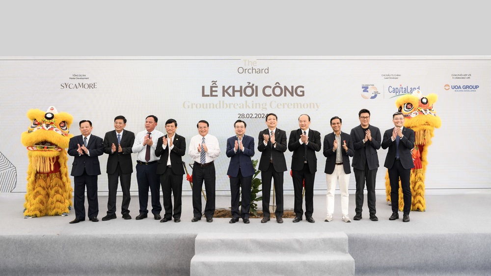 Lễ khởi công dự án Sycamore tại tỉnh Bình Dương ngày 28/2.
