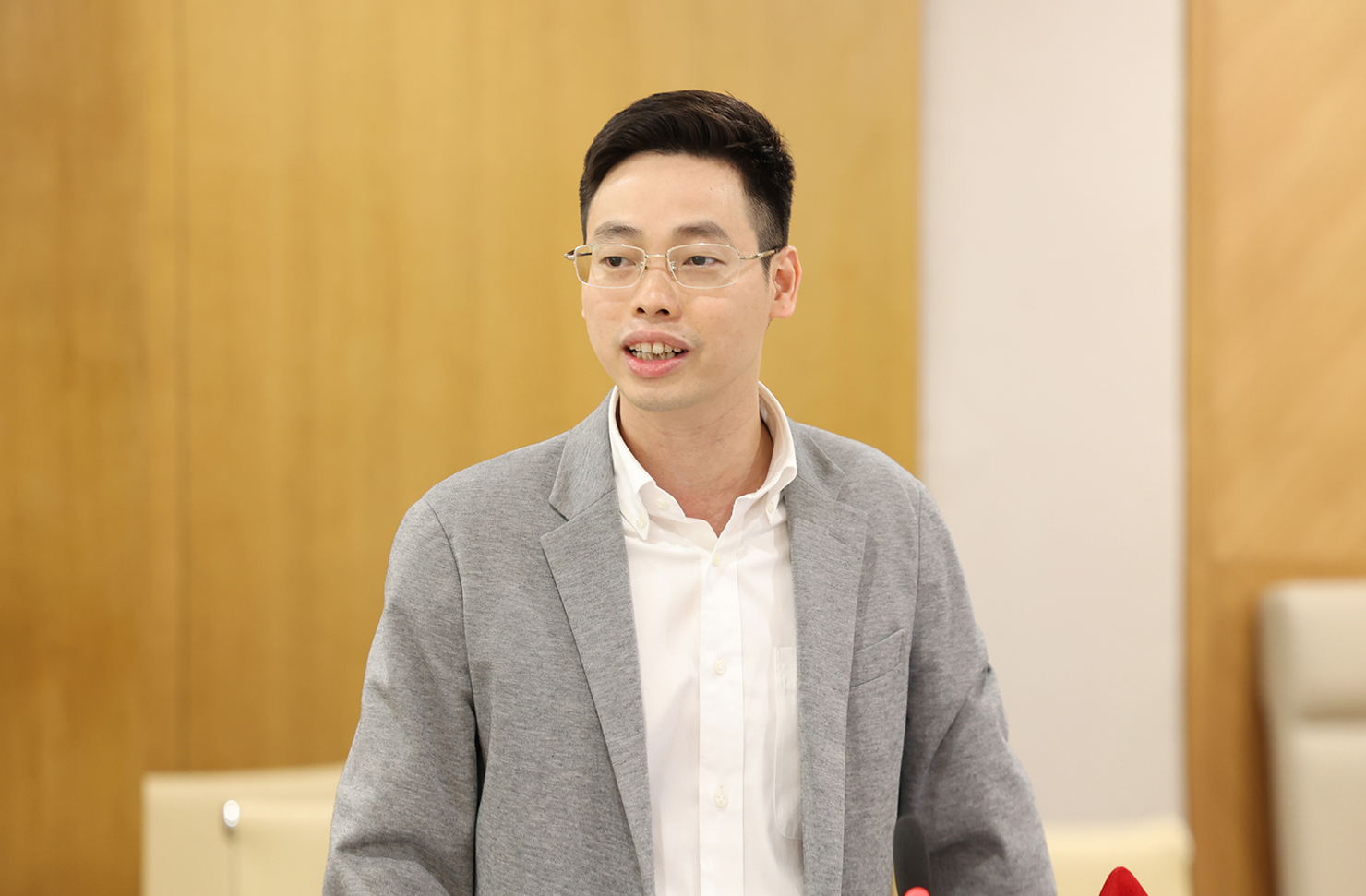 &Ocirc;ng Trần Quang Hưng - Ph&oacute; Cục trưởng Cục An to&agrave;n th&ocirc;ng tin (Bộ Th&ocirc;ng tin v&agrave; Truyền th&ocirc;ng) Ảnh: VGP/TH