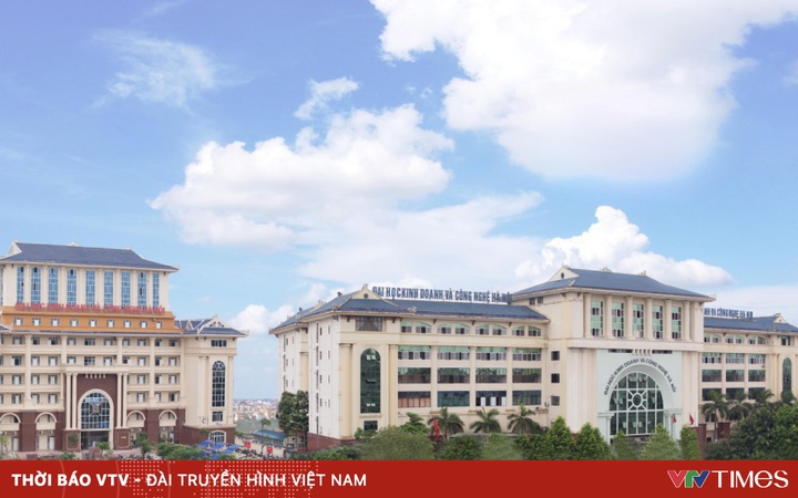 Trường Đại học Kinh doanh và Công nghệ Hà Nội. Ảnh: VTV.