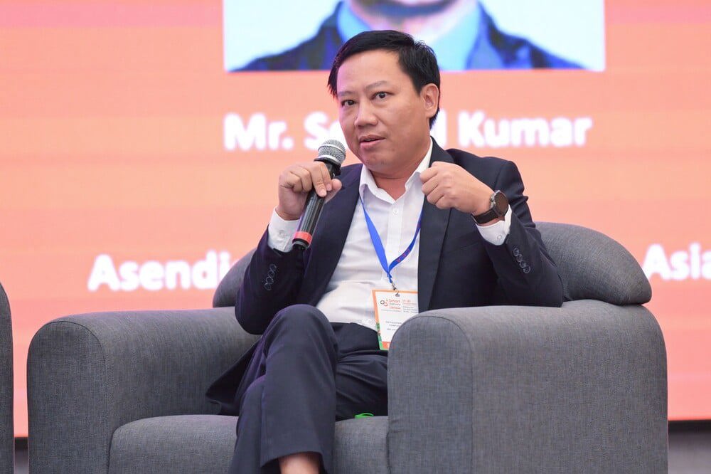 &Ocirc;ng Dương Quang Duy, Gi&aacute;m đốc điều h&agrave;nh VietAviation Logistics. Ảnh: NVCC