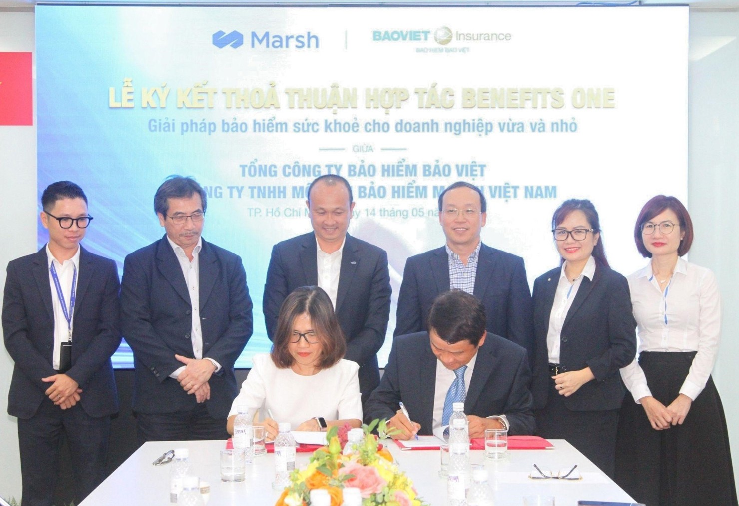 To&agrave;n cảnh Lễ k&yacute; kết.