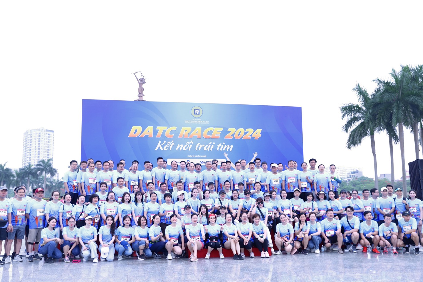 Các vận động viên cán bộ, viên chức DATC.
