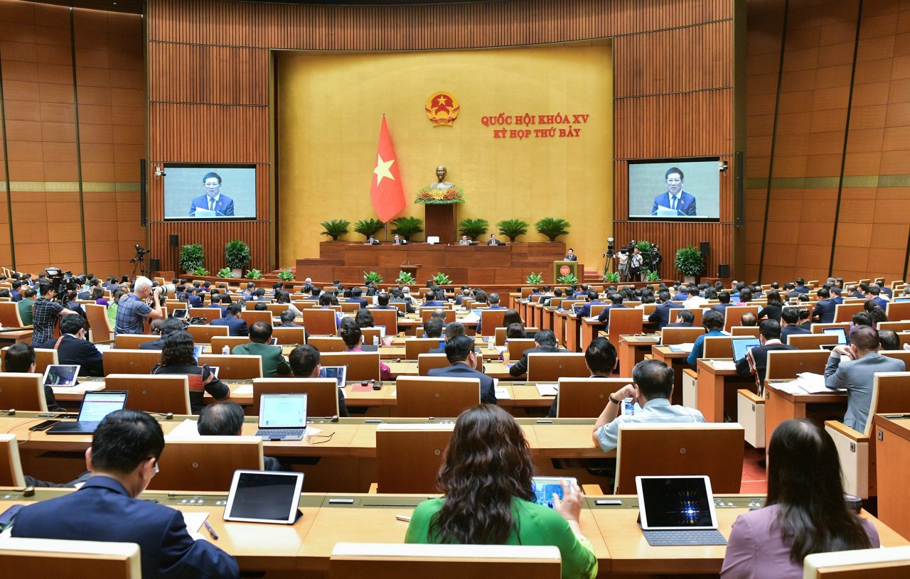Toàn cảnh phiên họp chiều 20/5.