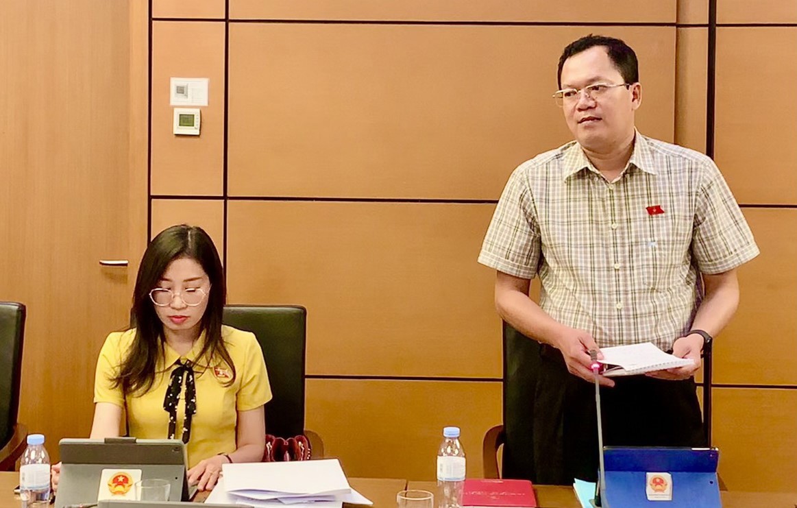 Đại biểu Huỳnh Thanh Phương - Đoàn Đại biểu Quốc hội tỉnh Tây Ninh.
