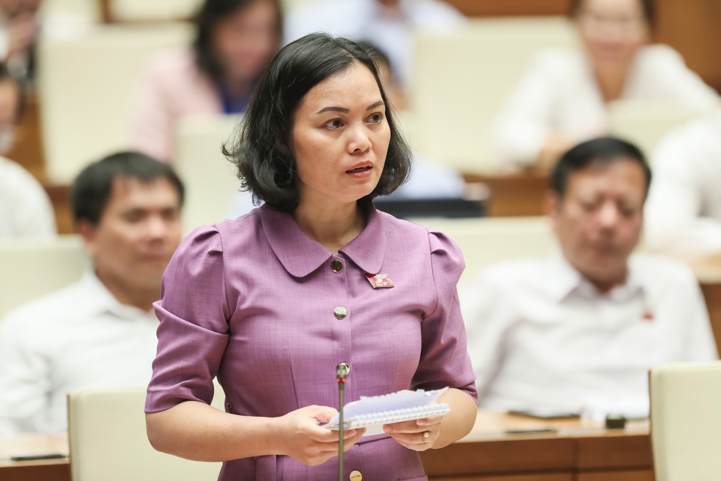 Đại biểu Quốc hội Huỳnh Thị Phúc.
