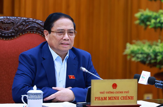 Thủ tướng giao nhiệm vụ cho các bộ, ngành. Ảnh: VGP/Nhật Bắc