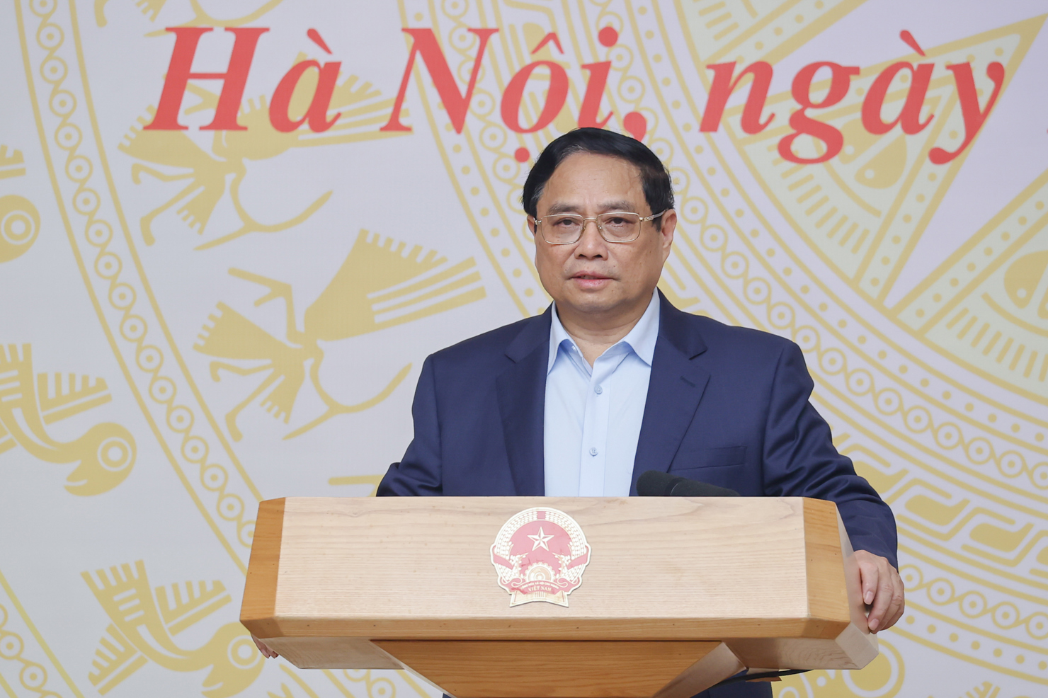 Thủ tướng Phạm Minh Chính ghi nhận, đánh giá cao nhiều bộ, ngành đã kịp thời ban hành các văn bản hướng dẫn tổ chức triển khai Đề án 06.