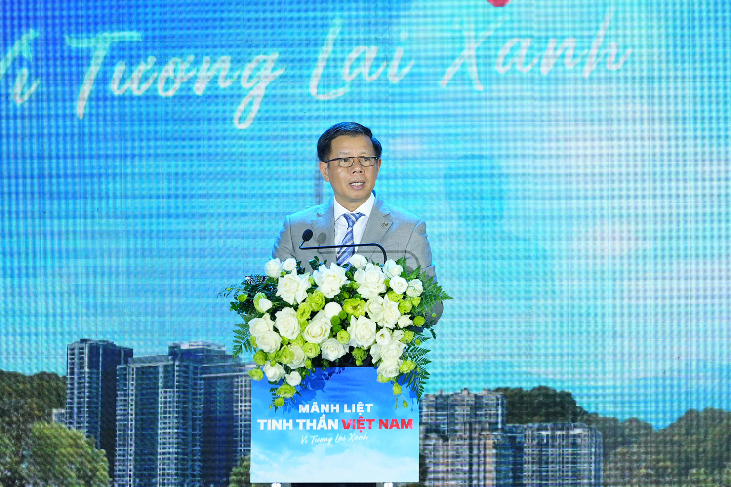 Ông Lê Công Thành - Thứ trưởng Bộ Tài Nguyên và Môi trường. Ảnh: VFS