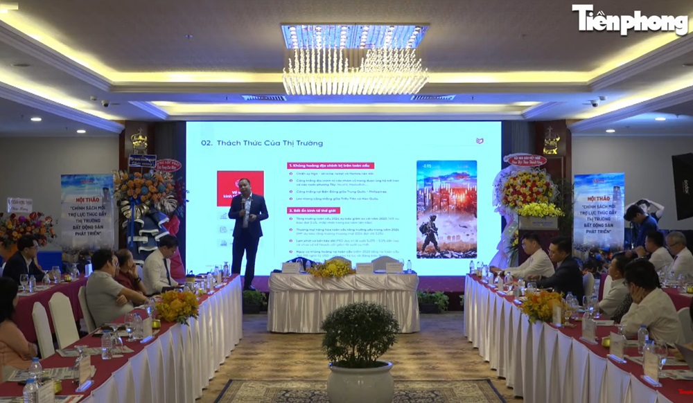 Ông Võ Hồng Thắng - Giám đốc Đầu tư DKRA Group cho rằng, 5 tháng đầu năm 2024 bắt đầu có tín hiệu tích cực hơn nhưng không đồng đều ở các phân khúc. Ảnh: HC