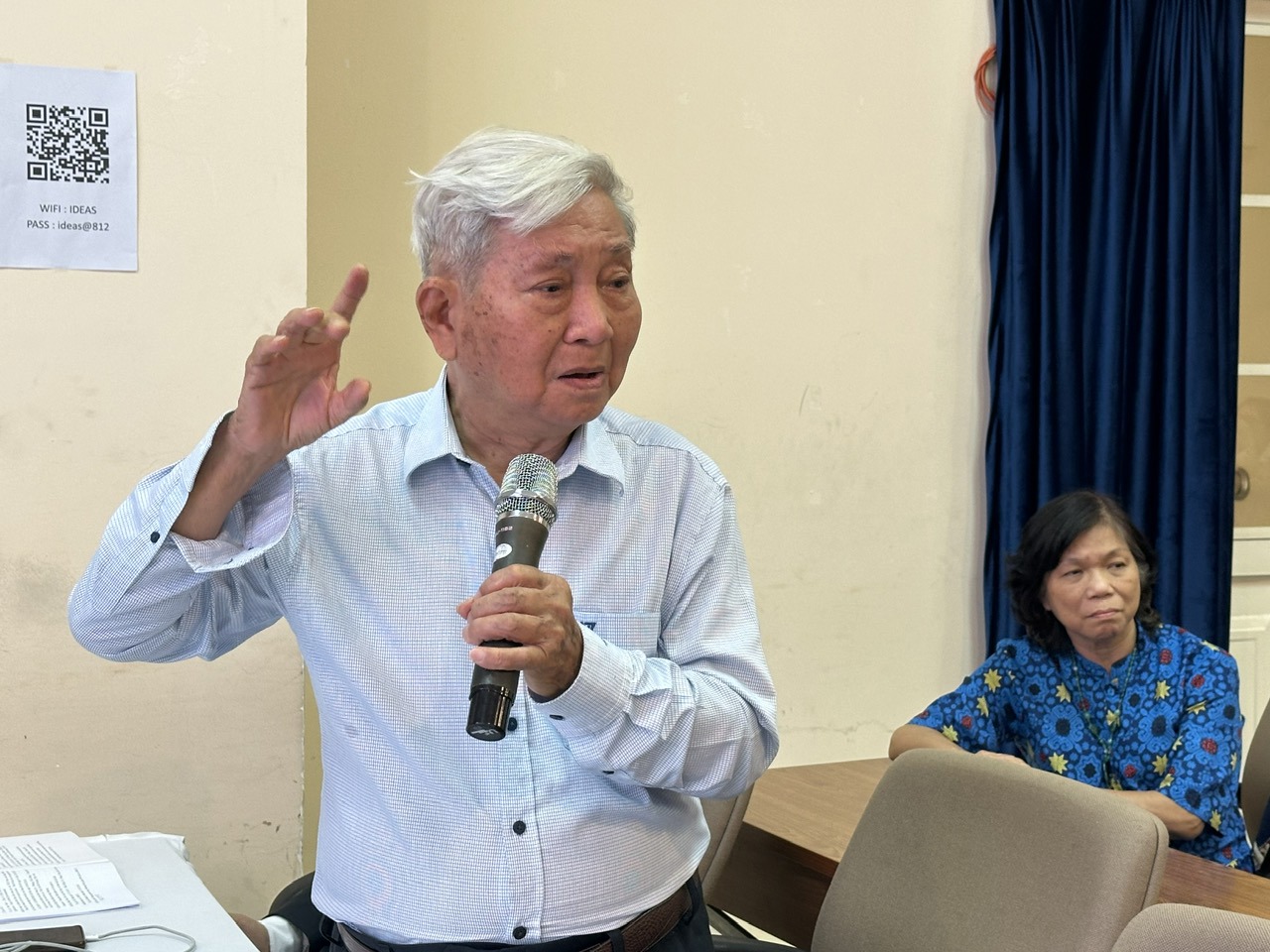 GS. Trần Đình Cương - Nguyên Giảng viên Trường Đại học Bách khoa Hà Nội. Ảnh: TS