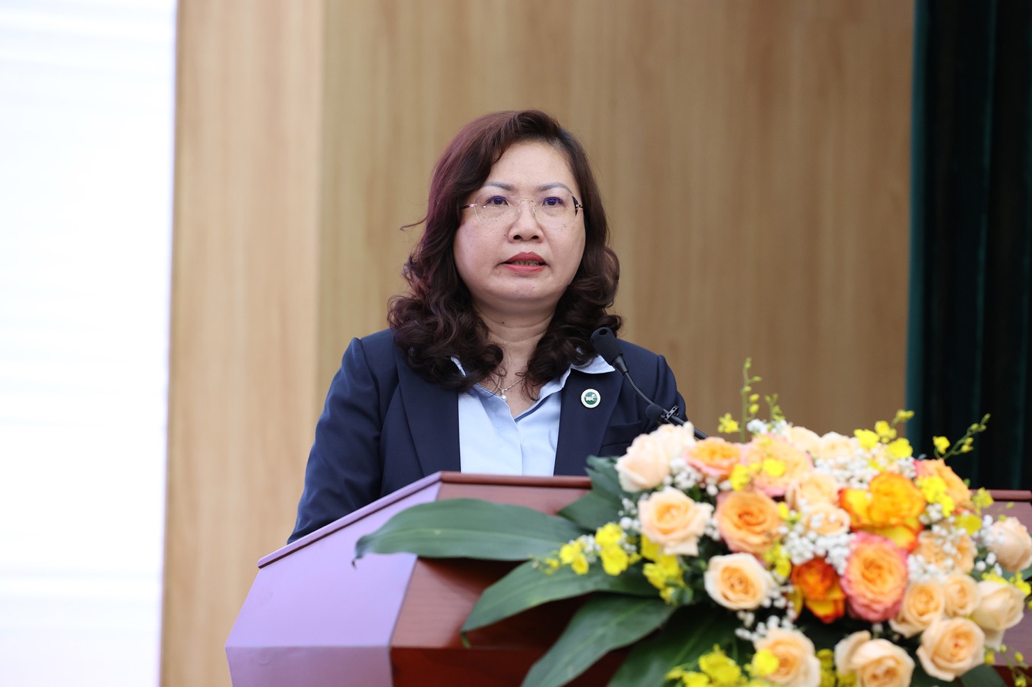 Chủ tịch UBCKNN Vũ Thị Chân Phương.