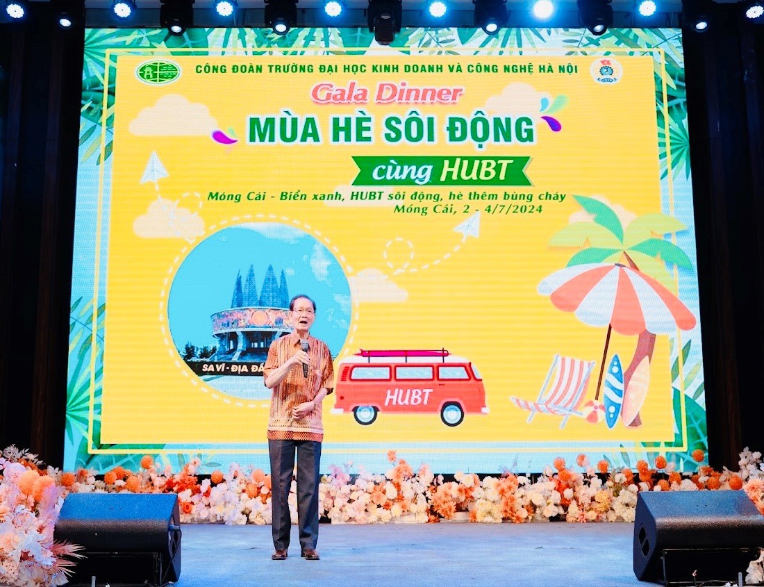 Ông Nguyễn Như Tuấn – Phó Trưởng phòng thường trực Tổ chức – Cán bộ phát biểu khai mạc đêm Gala