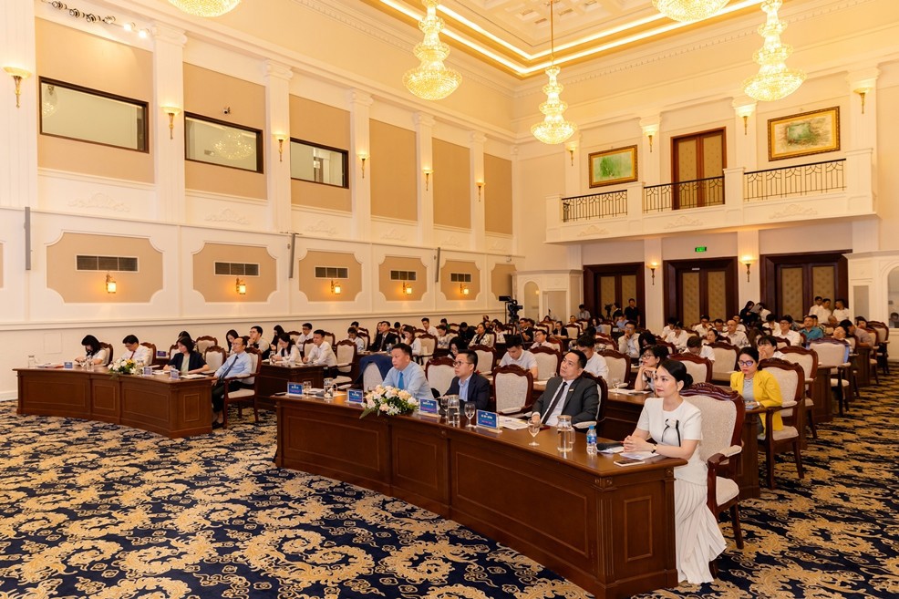 To&agrave;n cảnh Diễn đ&agrave;n T&agrave;i ch&iacute;nh xanh năm 2024. Ảnh: HC