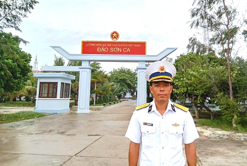 Trung tá Nguyễn Văn Duy, Chính trị viên phó đảo Sơn Ca, Lữ đoàn 146, Vùng 4 Hải quân  