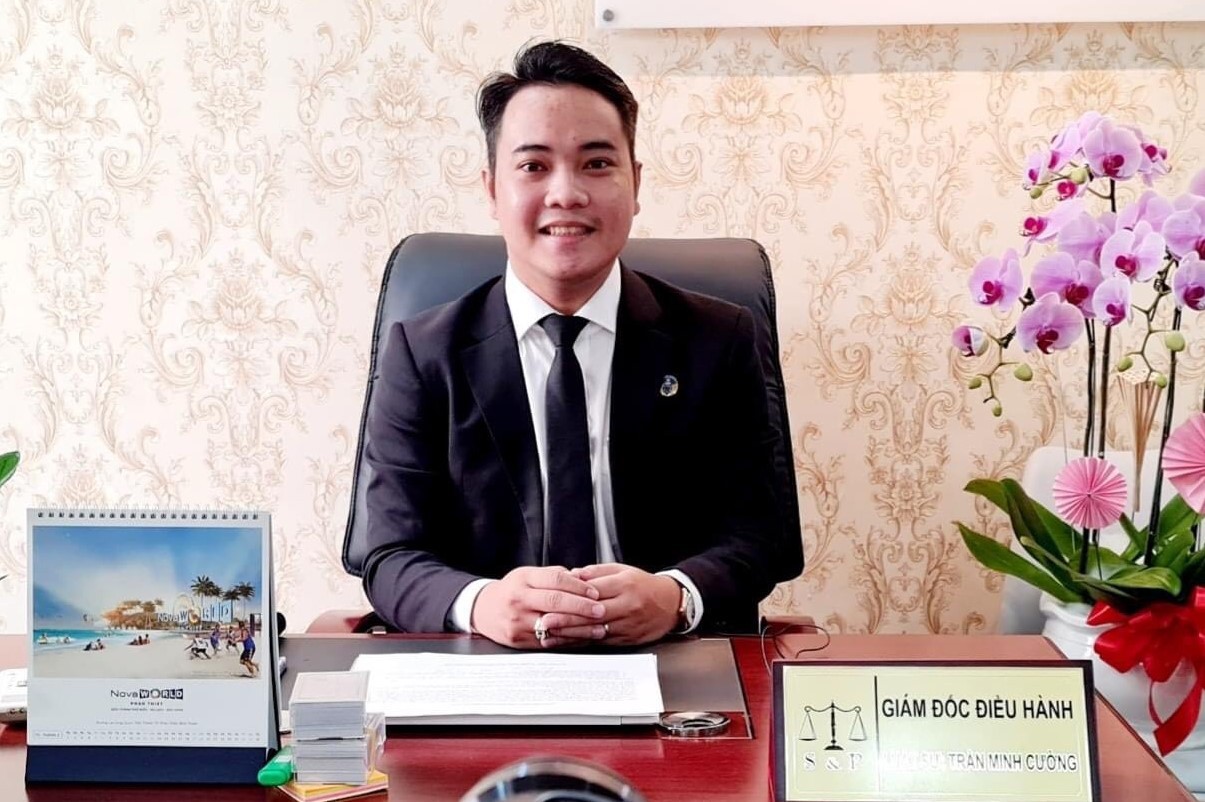 Luật sư Trần Minh Cường - Giám đốc điều hành Công ty Luật S&P. Ảnh: NVCC