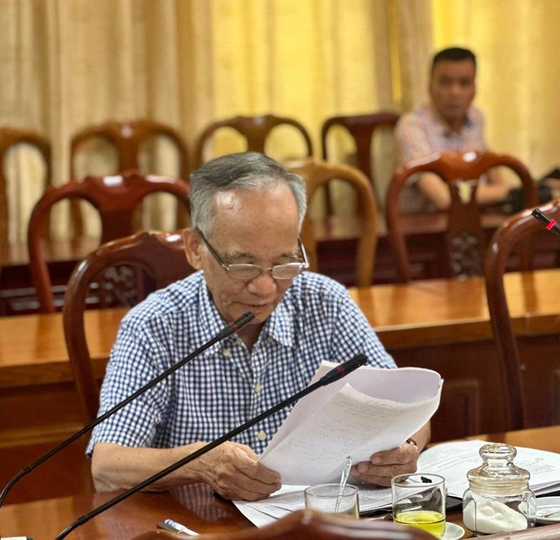 Ông Nguyễn Văn Học – Phó Trưởng phòng Quản lý đào tạo – Thư ký Hội đồng tuyển sinh
