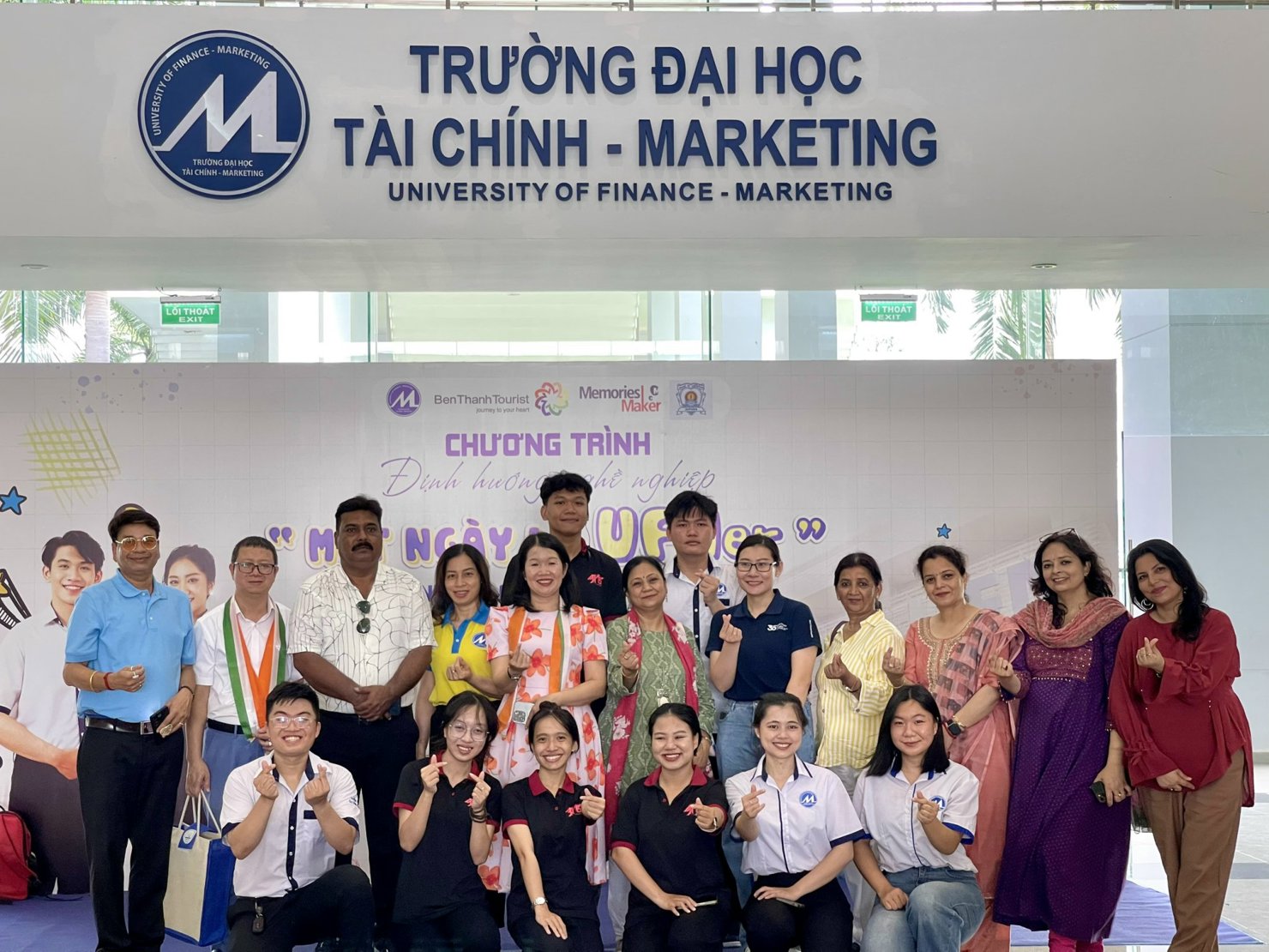 Nhà trường đã ký kết hợp tác với nhiều trường đại học có chất lượng đào tạo tốt và uy tín trên thế giới. Ảnh: UFM