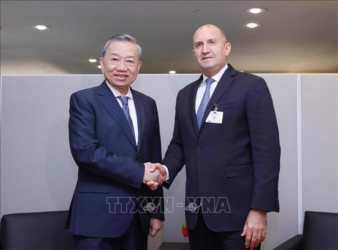 Tổng Bí thư, Chủ tịch nước Tô Lâm tiếp Tổng thống Bulgaria Rumen Radev 