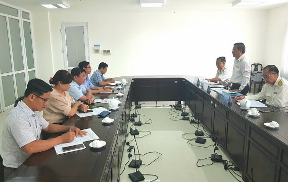 Lãnh đạo Cục Thuế Sóc Trăng trao đổi về công tác quản lý thuế trên địa bàn Thành phố, để bàn giải pháp hoàn thành nhiệm vụ thu ngân sách năm 2024.