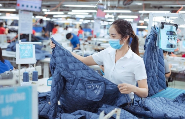 Xuất khẩu tăng trưởng 2 con số, doanh nghiệp dệt may kỳ vọng vào diễn biến mới. Ảnh: Băng Tâm