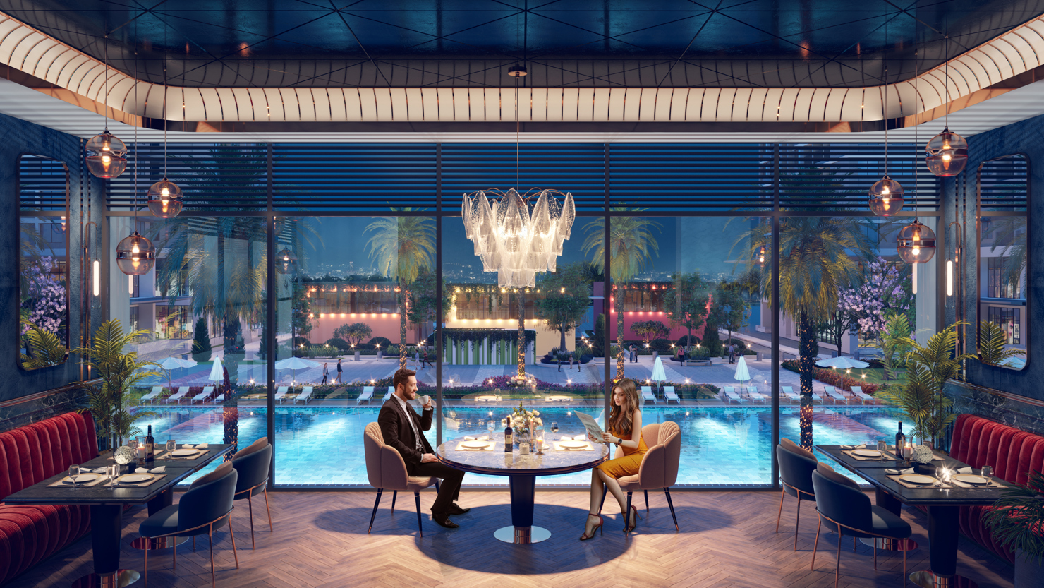 Dự án Hanoi Melody Residences thiết lập chất sồng tầm cao mới tại Linh Đàm. Ảnh: HTN