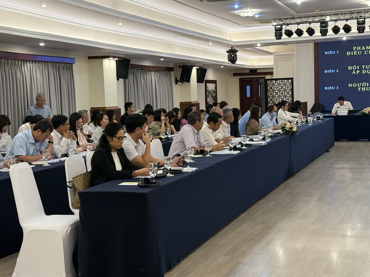 Đại diện các cục thuế tham gia Hội thảo. Ảnh: TS