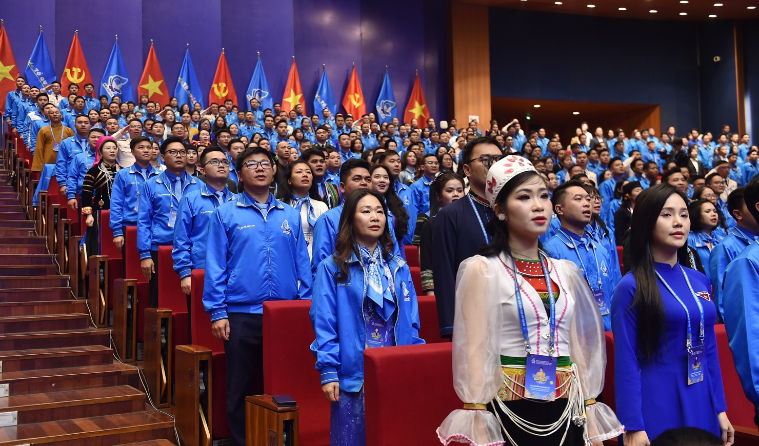 Đại hội c&oacute; sự tham gia của 980 đại biểu ch&iacute;nh thức l&agrave; c&aacute;n bộ, hội vi&ecirc;n, thanh ni&ecirc;n ti&ecirc;u biểu tr&ecirc;n c&aacute;c lĩnh vực trong v&agrave; ngo&agrave;i nước. Ảnh: VGP/Đức Tu&acirc;n