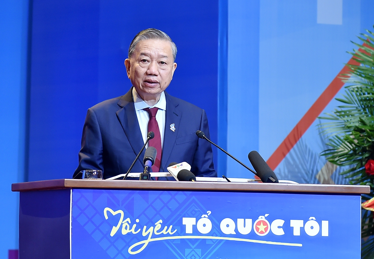 Tổng B&iacute; thư T&ocirc; L&acirc;m: Lu&ocirc;n đặt thanh ni&ecirc;n ở vị tr&iacute; trung t&acirc;m trong nhiều vấn đề lớn của Đất nước. Ảnh: VGP/Đức Tu&acirc;n