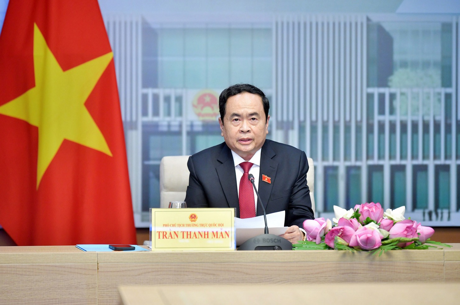 Chủ tịch Quốc hội Trần Thanh Mẫn.