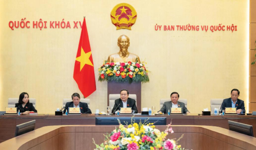 Chủ tịch Quốc hội Trần Thanh Mẫn chủ trì cuộc họp rà soát công tác chuẩn bị phiên chất vấn tại Kỳ họp thứ 8, Quốc hội khóa XV (17/11/2024).