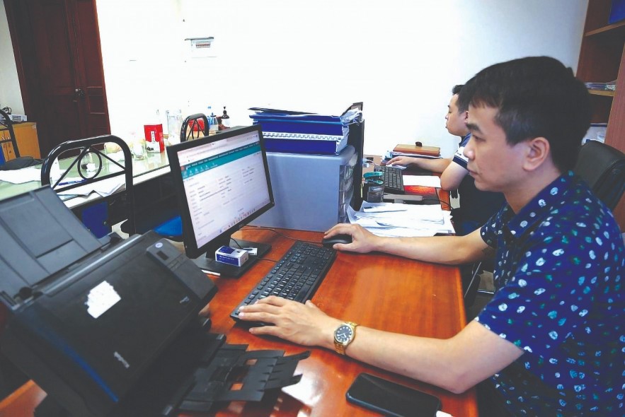 Phần mềm Quản lý văn bản và điều hành được triển khai tại tất cả các đơn vị thuộc Tổng cục DTNN.