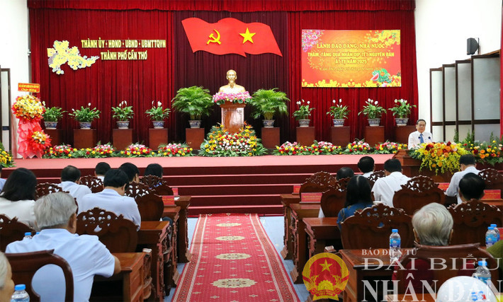 Chủ tịch Quốc hội Trần Thanh Mẫn phát biểu. Ảnh: Nguyễn Hành