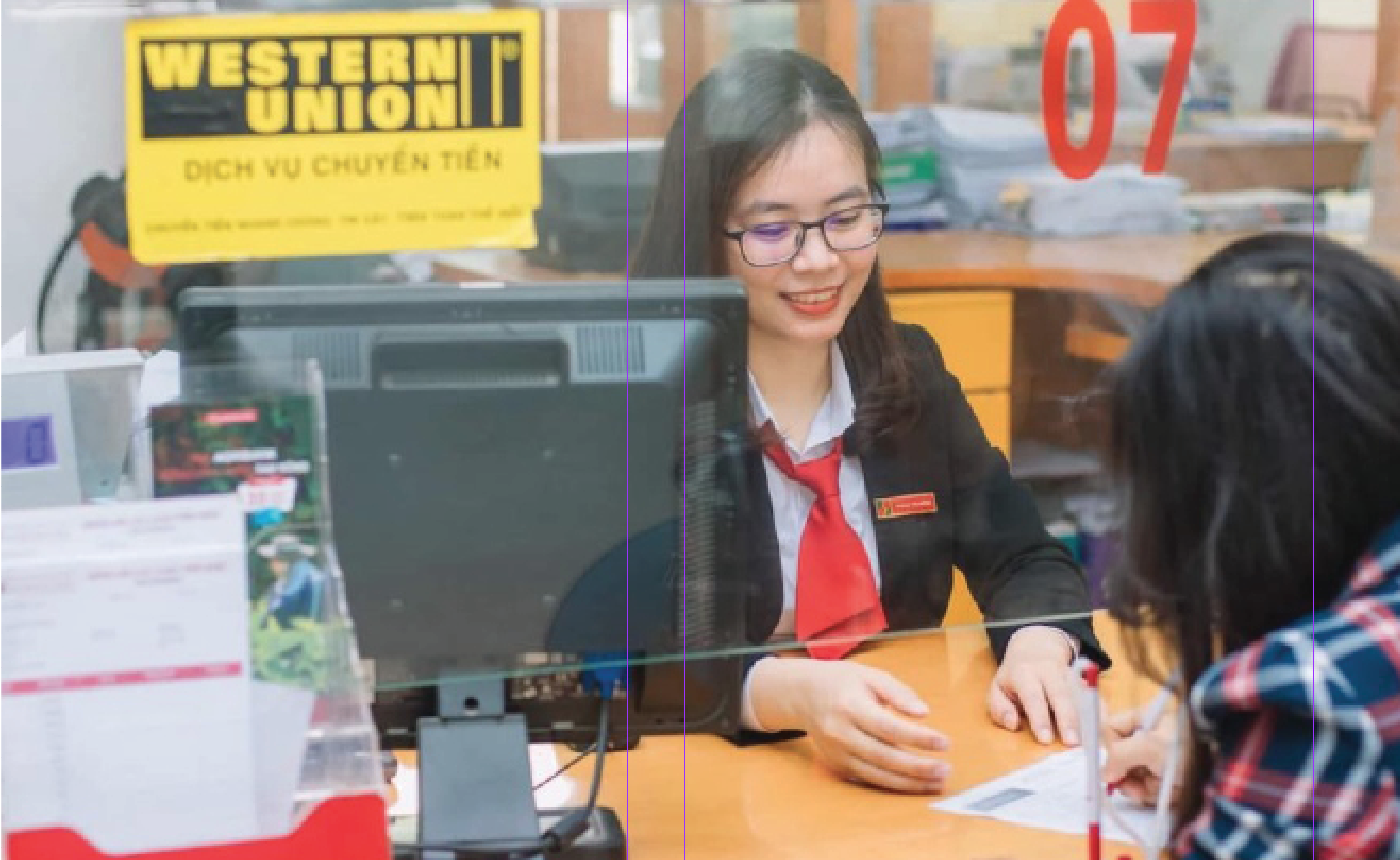 Agribank hiện là đại lý chi trả kiều hối lớn nhất của Western Union - nhà cung cấp dịch vụ chuyển tiền quốc tế lớn nhất thế giới