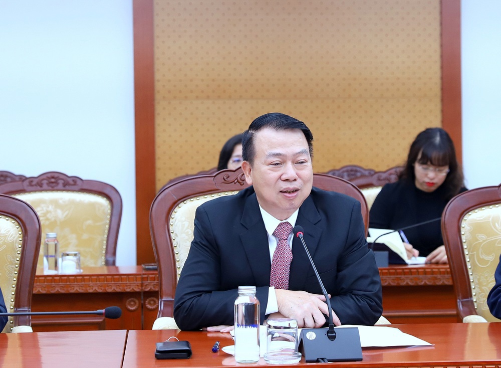 Thứ trưởng Nguyễn Đức Chi: Bộ Tài chính mong muốn tăng cường hợp tác với các cơ quan quốc tế trong phát triển TTCK Việt Nam.