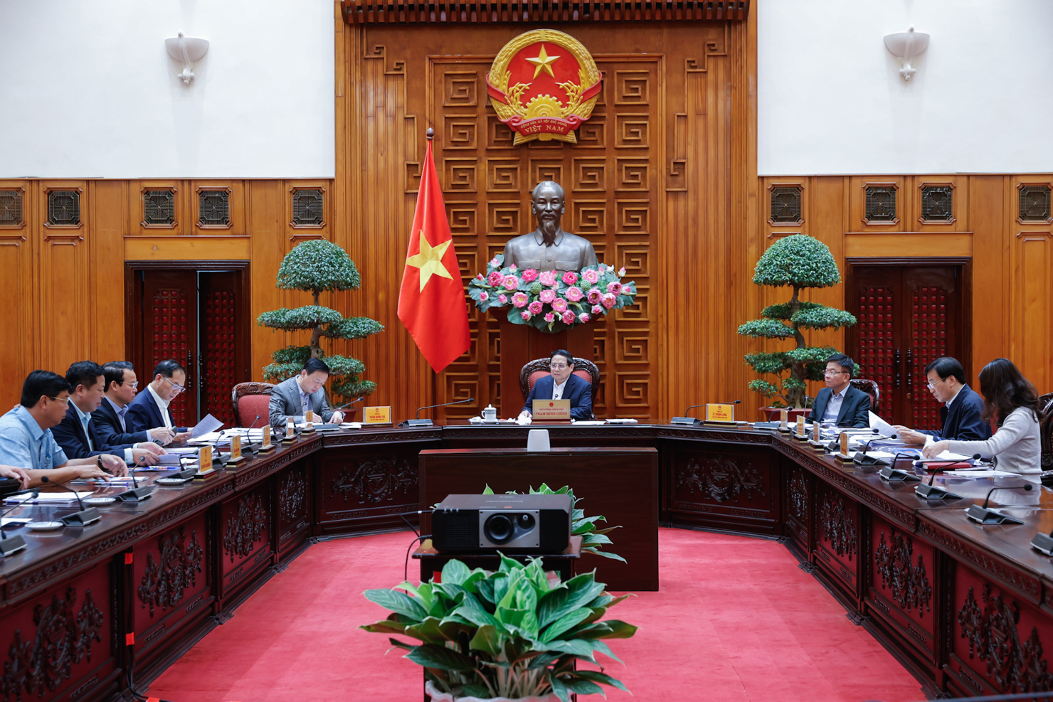 Toàn cảnh cuộc họp - Ảnh: VGP/Nhật Bắc