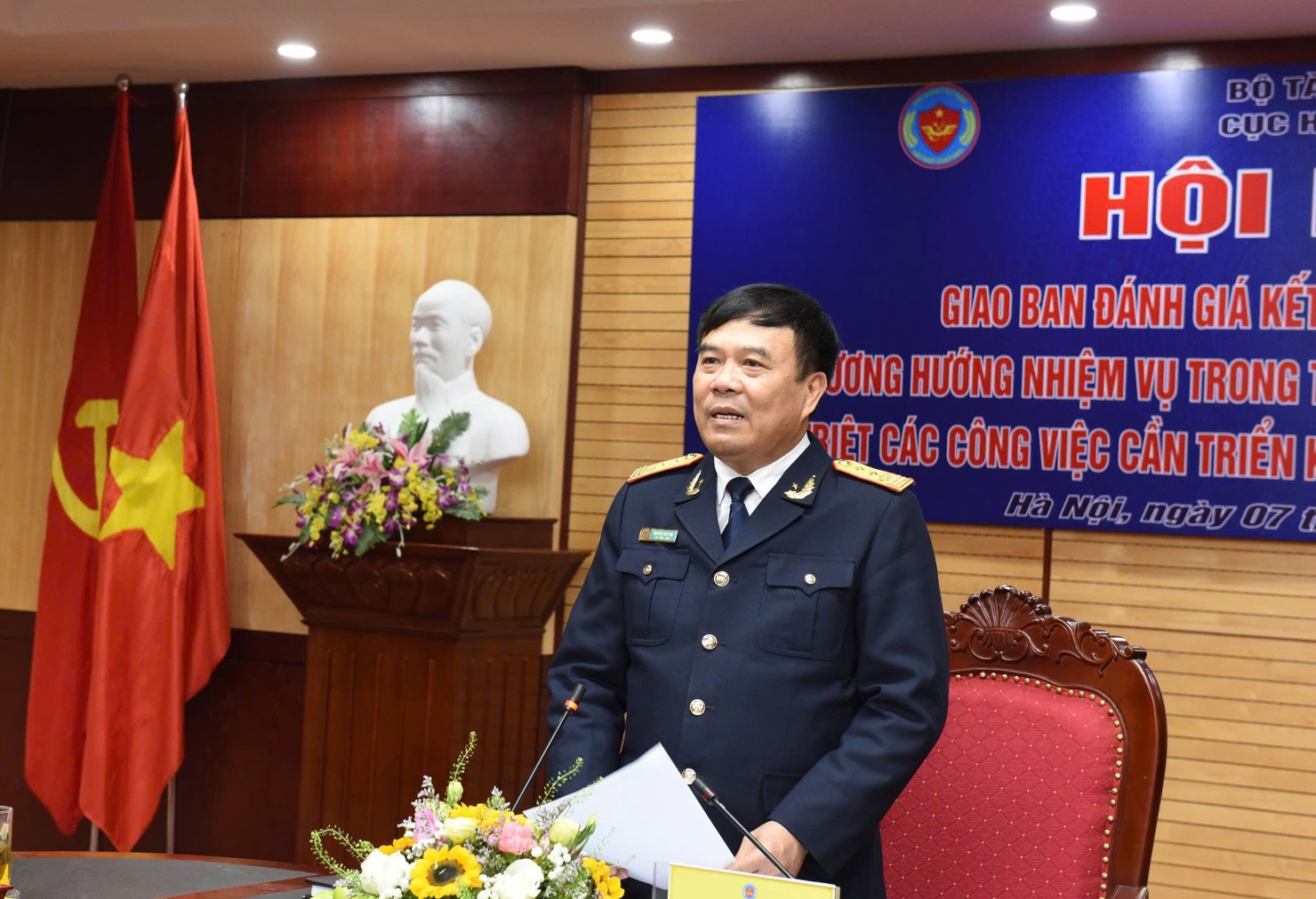 Cục trưởng Nguyễn Văn Thọ phát biểu chỉ đạo hội nghị.