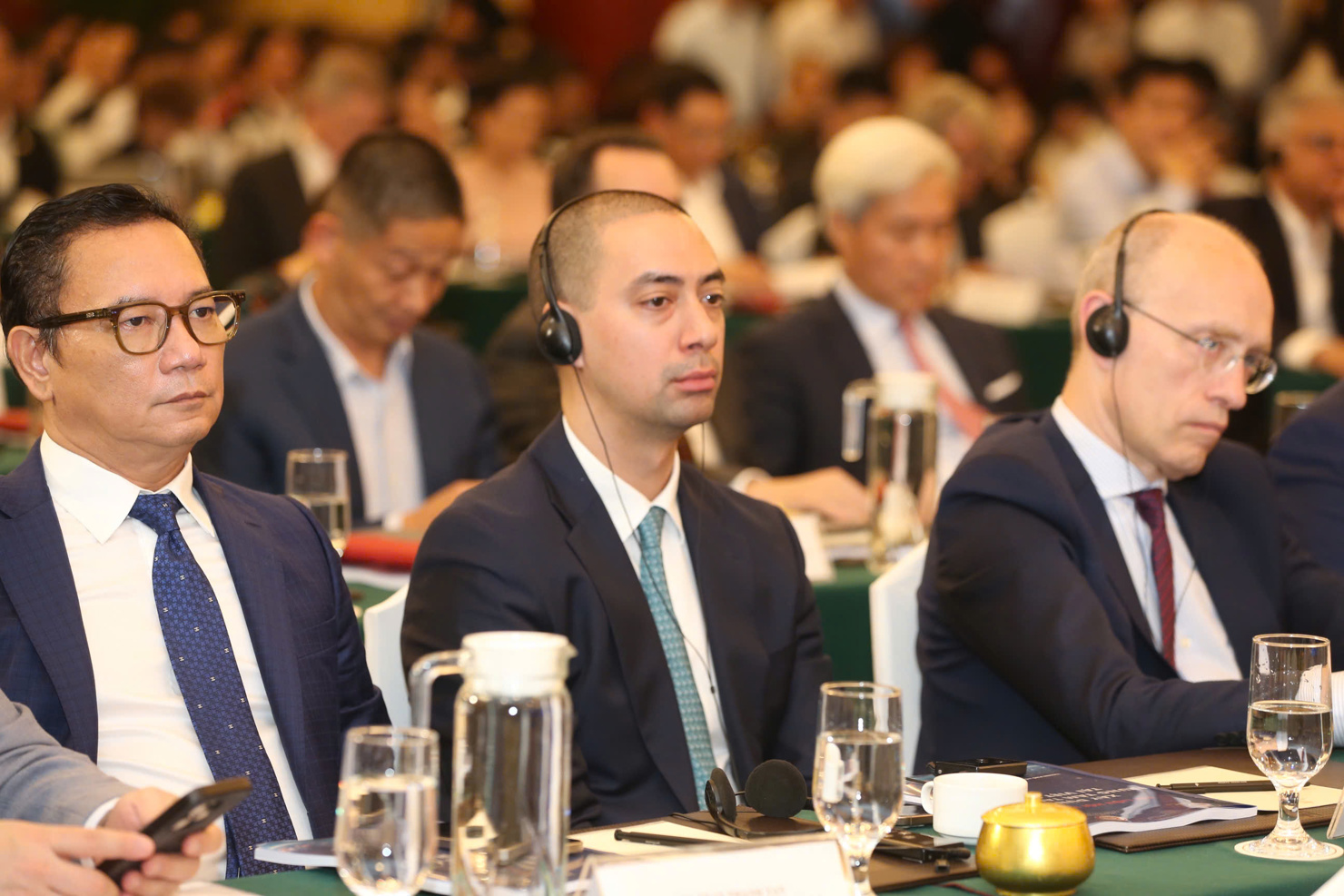 C&aacute;c chuy&ecirc;n gia h&agrave;ng đầu đến từ c&aacute;c định chế t&agrave;i ch&iacute;nh, quỹ đầu tư quốc tế tham dự Hội nghị.