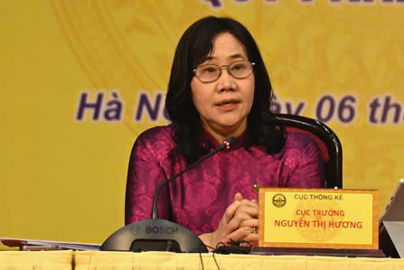 Cục trưởng Cục Thống k&ecirc; Nguyễn Thị Hương cho biết, để đạt mục ti&ecirc;u tăng trưởng cả năm 8%, c&aacute;c qu&yacute; tiếp theo cần đạt mức tăng trưởng l&agrave; 8,3%.