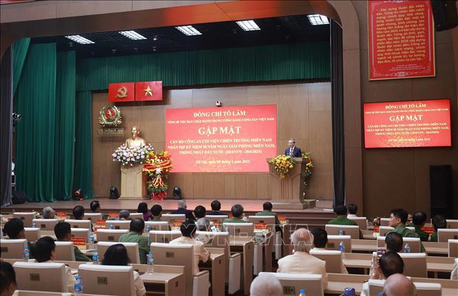 Tổng Bí thư Tô Lâm phát biểu. Ảnh: Thống Nhất/TTXVN.